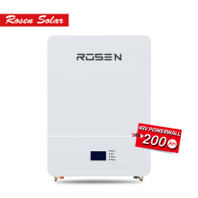Rosen LiFePo4 48V 200AH Power Wall with BMS Prismatic Lithium Ion Battery